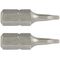 TORK CRAFT Square Recess Insert Bit No.0x25mm 2/card
